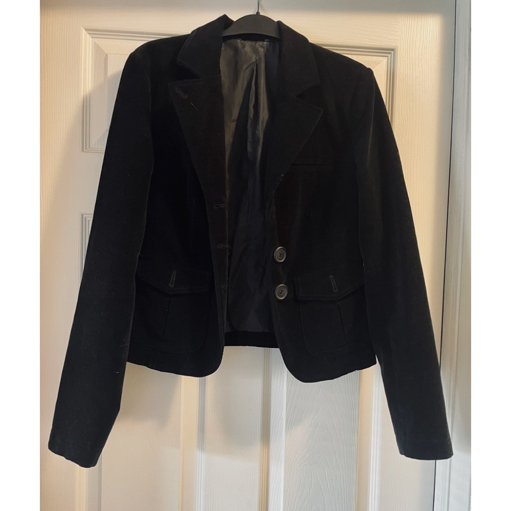 2 for 20$ Item!!! Black velvet blazer/jacket